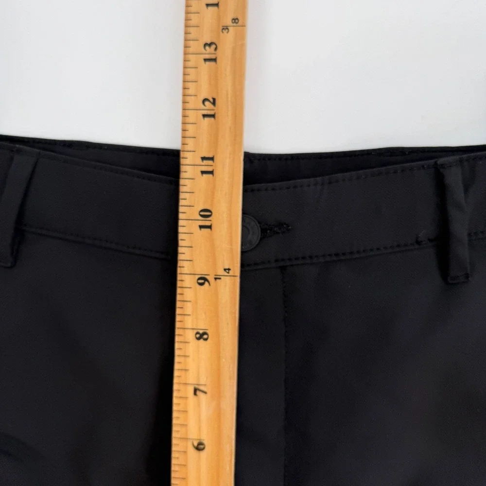 Banana Republic Mens‎ Black Chino Pants Size 32x32 Straight Fit Polyester